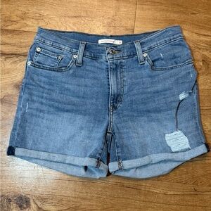 Levi's Blue Jean Shorts for Women